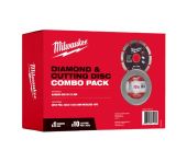 Milwaukee kap-/diamantskive sæt 125 mm 4932479629