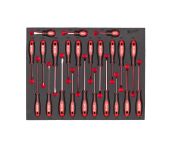 Milwaukee Skruetrækker Trilobe skum med 23 dele 4932479830