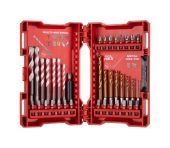 Milwaukee Bor-bitssæt 1 SHW/TIN/MM 39 dele 4932479853