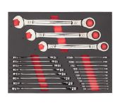 Milwaukee Ringskraldenøglesæt toolguard™ 22P 4932493248