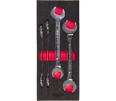 Milwaukee Gaffelnøglesæt toolguard™ 4 dele 4932493630