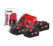 Milwaukee Batterisæt M18 NRG-503 4933451423