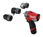 Milwaukee kompakt slagbore-/skruemaskine med aftaglig borepatron M12 FPDXKIT-202X 4933464138