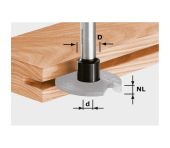 Festool Fræserskaft S8 1,5-5 D14 499805