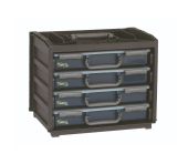 Raaco HandyBox 55x4 - Sort RAA-136242