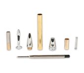 CraftProKits Premier Kuglepenne, Krom, Inkl. Genopfyldning  AX502697