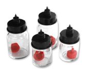Shesto SprayCraft 4 Stk. Glasbeholdere til SP10&SP20 Airbrush