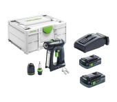 Festool Akku Bore-/skruemaskine C 18 HPC 4,0 I-Plus i Systainer3 576435