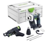 Festool Akku gipspladeskruemaskine DWC 18-4500 Basic i Systainer3 576504