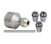 Axminster Junior Spændepatron T04M 1" X 8 TPI AX701005