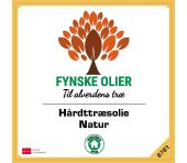Fynske Olier Hårdttræsolie - Natur 1 Liter 6781