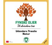 Fynske Olier Udendørs Træolie - Natur 1 Liter 6791 6791001