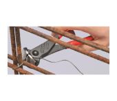 Knipex Forbidetang sort atramenteret, betrukket med kunststof 200 mm