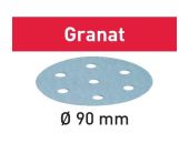 Festool StickFix-slibepapir Ø 90 mm Granat K400 497373