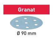 Festool StickFix-slibepapir Ø 90 mm Granat K220 497370