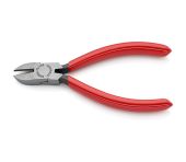 Knipex Skævbider sort atramenteret, betrukket med kunststof 125 mm KN-7001125