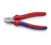 Knipex Skævbider sort atramenteret, med flerkomponent-håndtag 160 mm KN-7002160SB