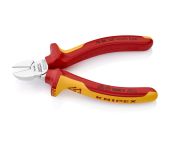 Knipex Skævbider forkromet,VDE-godkendt 140 mm KN-7006140SB