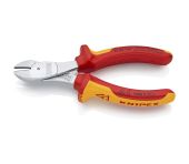 Knipex Kraft-skævbider forkromet,VDE-godkendt 160 mm KN-7406160SB