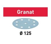 Festool StickFix-slibepapir Ø 125 mm Granat P240 497173