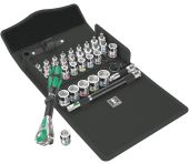 Wera topnøglesæt 8100 SB All-in Zyklop 3/8"-tilslutning, 35 dele