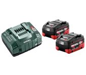 Metabo Basis Batterisæt 2x5,5 AH Lidh + ASC 145 685122000