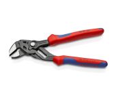 Knipex Tangnøgler tang og skruenøgle i ét værktøj grå atramenteret, med flerkomponent-håndtag 180 mm KN-8602180SB