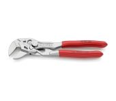 Knipex Mini-tangnøgle tang og skruenøgle i ét værktøj forkromet, betrukket med kunststof 125 mm