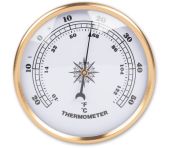 CraftProKits Messing Termometer - 85 mm