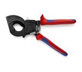 Knipex Kabelsaks (Skraldeprincip) sort lakeret, med flerkomponent-håndtag 250 mm KN-9531250