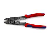 Knipex Crimptang sort lakeret, med flerkomponent-håndtag 230 mm KN-9721215SB