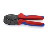 Knipex KNIPEX PreciForce® Crimptang bruneret, med flerkomponent-håndtag 220 mm KN-975236SB