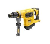 DeWalt 54V XR FLEXVOLT kulløs SDS-MAX hammer med 3 funktioner, løs enhed DW-DCH481N-XJ