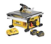 DeWalt 54V XR FLEXVOLT bordsav m. 2 batterier DW-DCS7485T2-QW