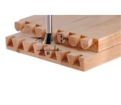 Festool Grat-/sinkefræser HW, skaft 8 mm, HW S8 D20/17/15° 490996