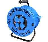 Blue electric kabeltromle Basicline - 25 m