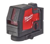 Milwaukee USB-opladlig grøn krydslaser med lodpunkter L4 CLLP-301C