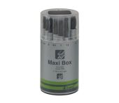 Luna Borsæt 1-10 mm Maxi-box 19 dele 209540103