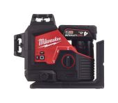 Milwaukee 3-planslaser M12 3PL-401C 4933478102