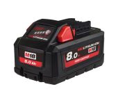 Milwaukee batteri M18 HB8 HO Red Lithium-Ion 18V 8,0Ah 4932471070