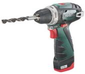 Metabo akku Slagboremaskine PowerMaxx SB Basic (inkl. 2x batterier + Oplader) 600385500