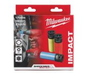 Milwaukee Slagtoppesæt 17,19 og 21 mm 4932451568