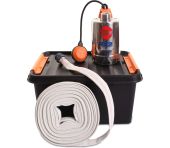 Pedrollo Lænse/kælderpumpe RXM 2 sæt med 15m slange og koblinger STA-RXM-2-SÆT-BOX