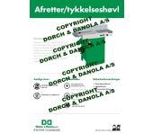Sikkerhedsplanche afretter/tykkelseshøvl