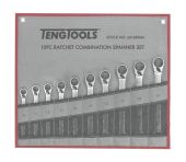 Teng Tools Ringgaffelskraldenøglesæt 6510RMM 10 dele 186430104