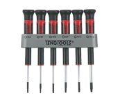 Teng Tools finmekaniker skruetrækker sæt Torx MDM706TX - 6 stk. 102150109