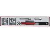 Teng Tools momentnøglesæt TTX3892 3/8" 20-100 Nm