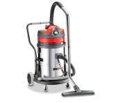 PROMAC Industriel våd og tør støvsuger 62ltr, 2 motorer
