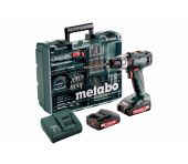 Metabo Akku Bore-/skruemaskine BS 18 L Workshop sæt 602321870