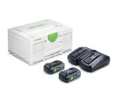 Festool Energisæt SYS 18V 2xTBX4/TCL6DUO 578819